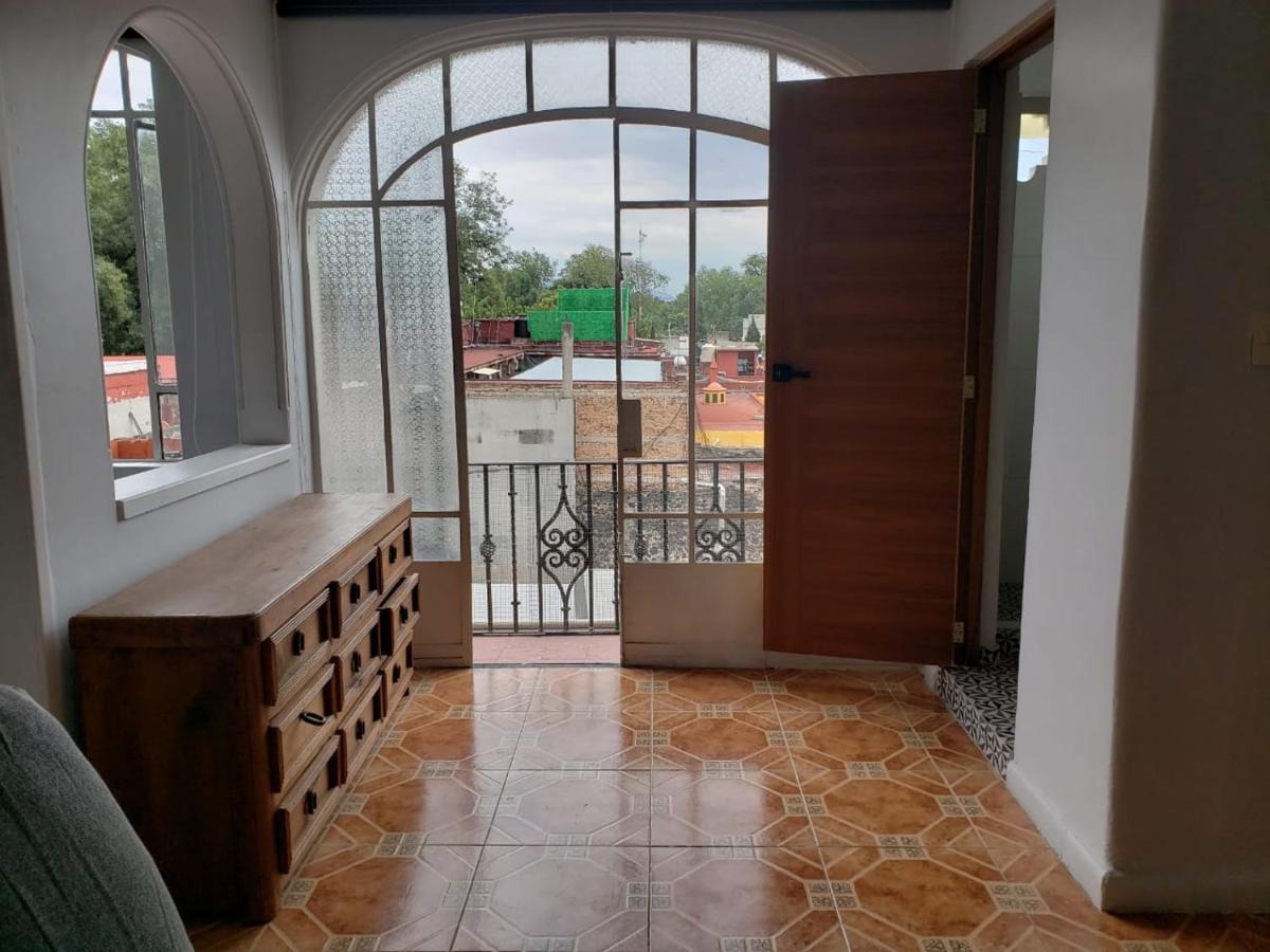 شقة مدينة مكسيكو  في Loft Terraza Coyoacan Vista Plaza Kiosco Depa 50M2 المظهر الخارجي الصورة