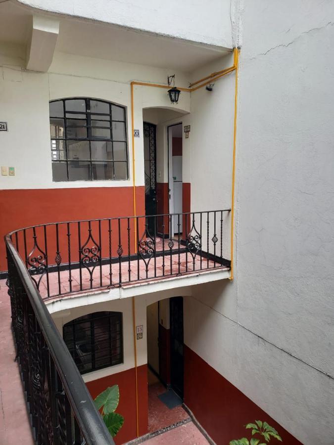 شقة مدينة مكسيكو  في Loft Terraza Coyoacan Vista Plaza Kiosco Depa 50M2 المظهر الخارجي الصورة